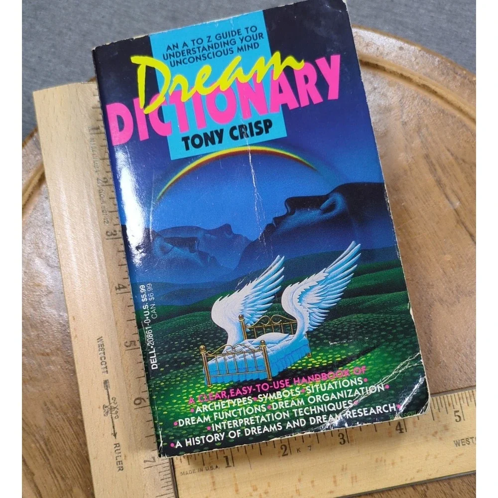 Dream Dictionary Guide To Dreams & Sleep Experiences Tony Crisp VTG 1991 Dell PB
